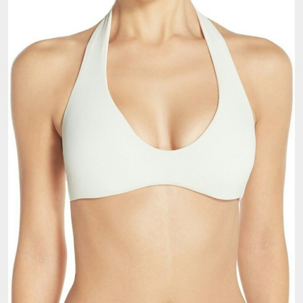 Robin Piccone Ava Dos Muchachas Halter Bikini Top